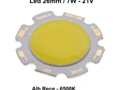 LED COB 26MM , PUTERE 7W